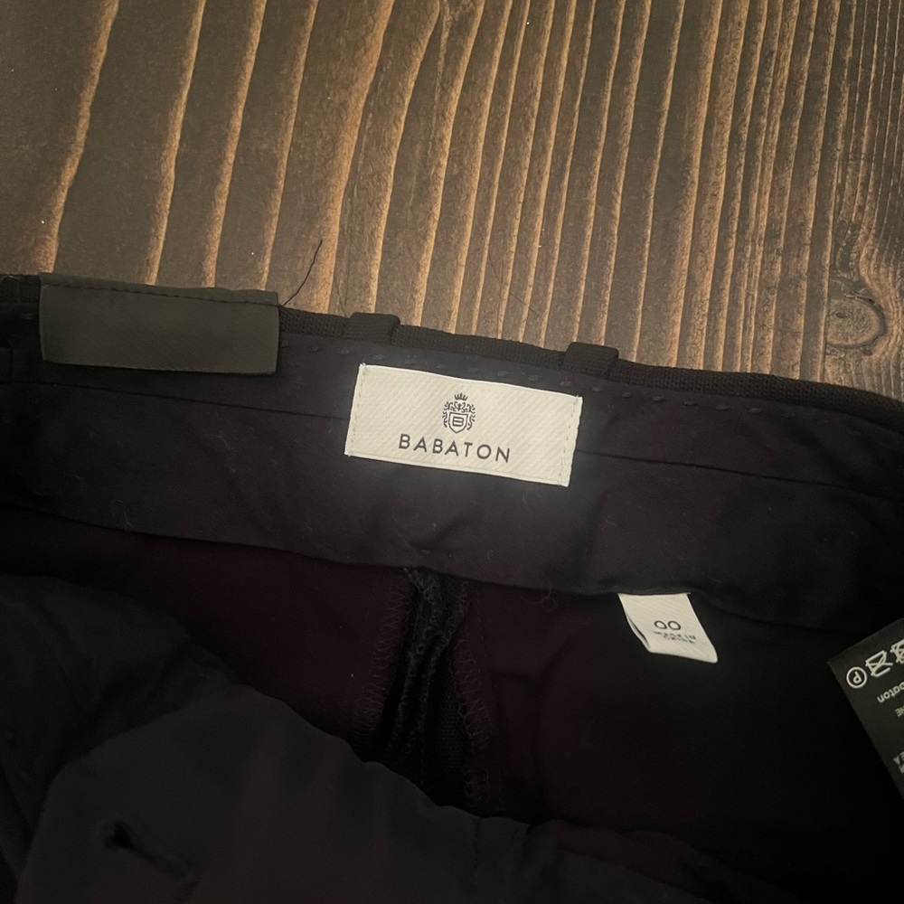 Babaton Deep Black Skirt